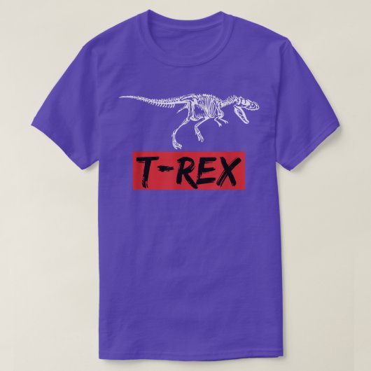 Dinosaur T Re Botten Skeleton T-shirt (Design voorkant)