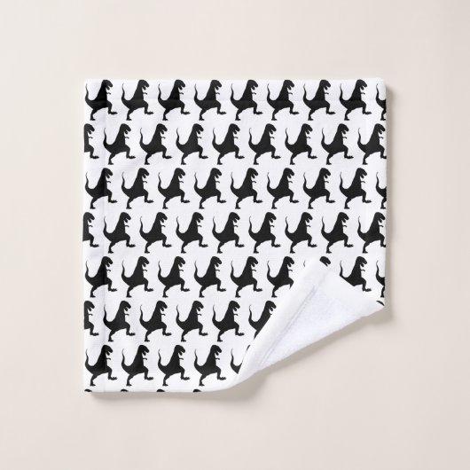 Dinosaur T-Rex Bad Handdoek (Wasdoekje)