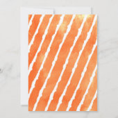 Dinosaur T-rex Birthday Party Kaart (Achterkant)