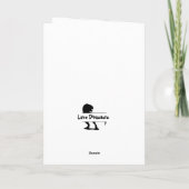 Dinosaur T Rex Carte Anniversaire Rose (Dos)