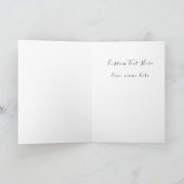 Dinosaur T Rex Carte Anniversaire Rose (Intérieur)