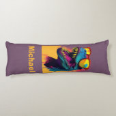 Dinosaur T Rex Cool Body Pillow Lichaamskussen (Achterkant)