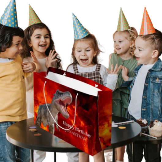 Dinosaur T Rex Jurassic World Groot Cadeauzakje