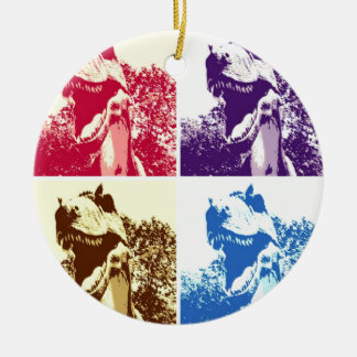 Dinosaur T-Rex Keramisch Ornament