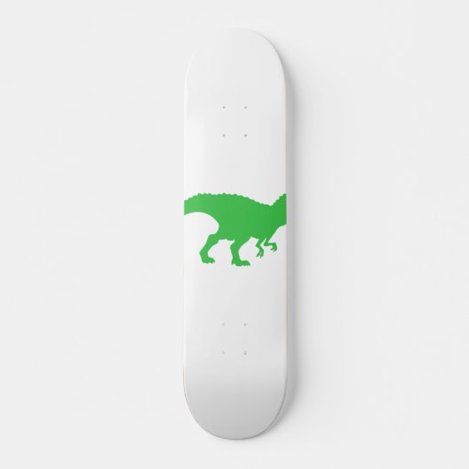 Dinosaur T-Rex - Kies achtergrondkleur Skateboard (Voorkant)