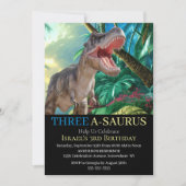 Dinosaur T Rex Kinder Jurassic World Kaart (Voorkant)