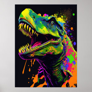 Dinosaur T Rex kinder Poster