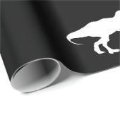 Dinosaur T Rex Pattern Cadeaupapier (Rol Hoek)