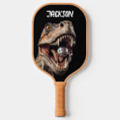 Dinosaur T-Rex Pickleball Paddle (Voorkant)