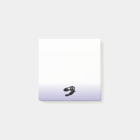 Dinosaur T. rex Skull Post-it® Notes (Voorkant)