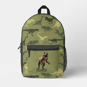 Dinosaur T Rex thème Sac à dos imprimé