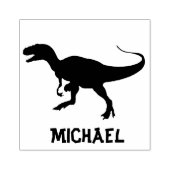 Dinosaur T-Rex Tyrannosaurus Persoonlijk Rubberstempel (Afrduk)