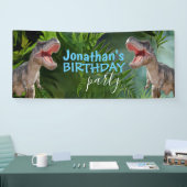 Dinosaur T Rexs Boy Blue Banner (Beurs)