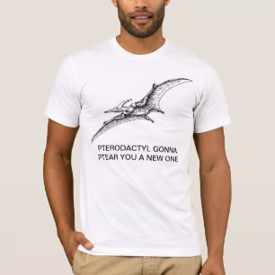 Dinosaur t-shirt grappig