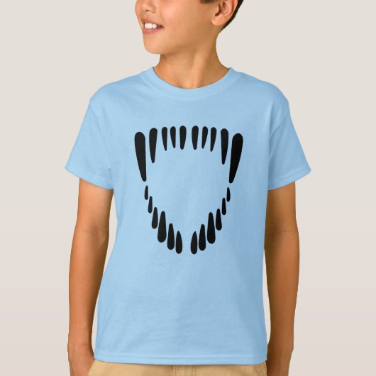Dinosaur Teeth T-shirt (Voorkant)