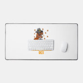 Dinosaur Thanksgiving Boys Turkey Saurus T rex Kid (Clavier et souris)