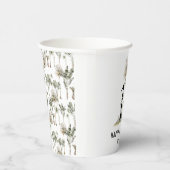 Dinosaur Theme 1st Birthday Party Papieren Bekers (Rechts)