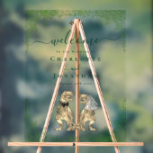 Dinosaur thème Mariage Bienvenue (Neutre)