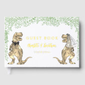 Dinosaur Thème Mariage Gold Foil (Recto)