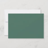 Dinosaur Thème Mariage Réponse Sage Green (Dos)