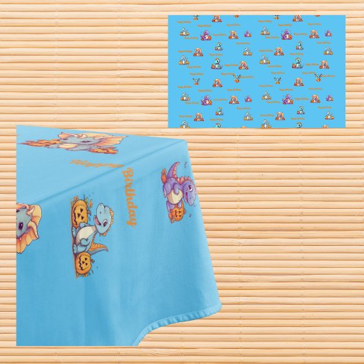 Dinosaur Thème Nappe pour Enfants Anniversaire