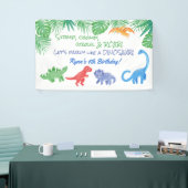 Dinosaur Theme Party Banner (Beurs)