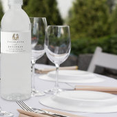 Dinosaur Theme Wedding Custom Waterfles Etiket