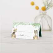 Dinosaur Theme Wedding Guest Name (Achterkant)