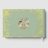 Dinosaur Theme Wedding Sage Green Gold (Verso)