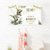 Dinosaur Three Rex 3rd Birthday Party  Spandoek (Insitu)