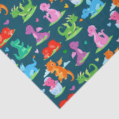 Dinosaur Tissuepapier (Detail)