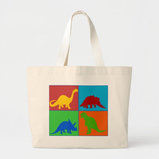 Dinosaur Toys Canvas tas (Voorkant)