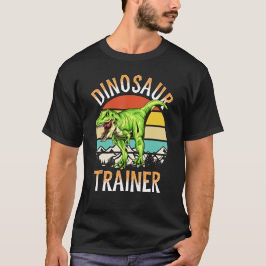 Dinosaur Trainer Shirt Halloween kostuum voor volw (Voorkant)