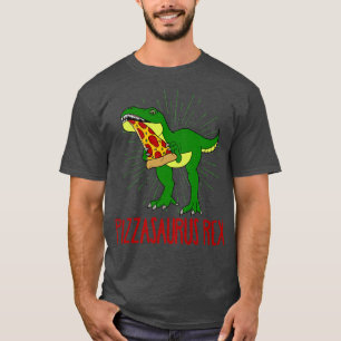 Dinosaur Tre Pizza Graphic Pizza Lover Italy Foo T-shirt