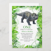 Dinosaur Triceratops Kaart (Voorkant / Achterkant)