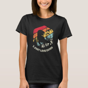 Dinosaur Tshirt, ik hou gewoon van Dinos, dino t-s T-shirt