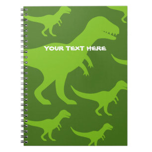 Dinosaur tyrannosaurus rex prehistorische trex dou notitieboek