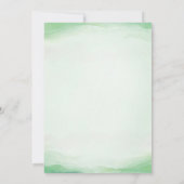 Dinosaur Vier-A-Saurus 4de verjaardagsfeestje Kaart (Achterkant)