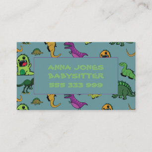 Dinosaur Visitekaartje