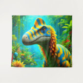 Dinosaur Wandkleed (Voorkant (horizontaal))