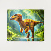 Dinosaur Wandkleed (Voorkant (horizontaal))