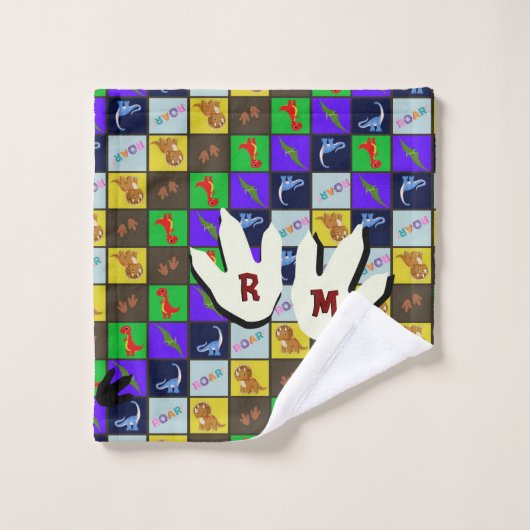 Dinosaur Washandje (Wasdoekje)