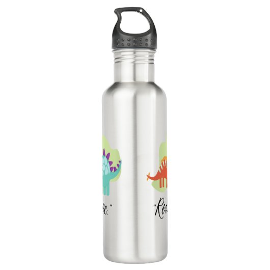 Dinosaur Waterfles (Achterkant)