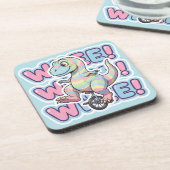 Dinosaur,Whee!!! Bier Onderzetter (Linkerzijde)