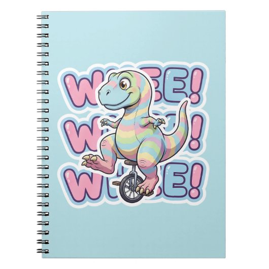 Dinosaur,Whee!!! Notitieboek (Voorkant)