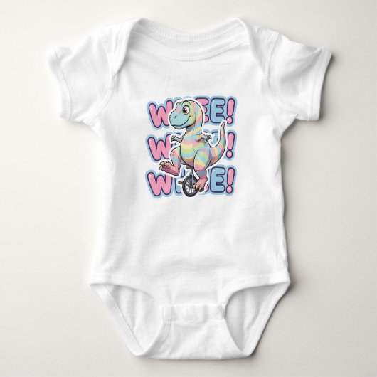 Dinosaur,Whee!  Romper (Voorkant)