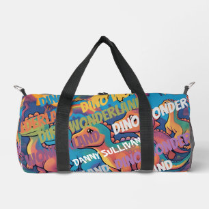 Dinosaur Wonderland Sac Duffel pour enfants