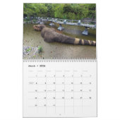 DINOSAUR WORLD CALENDAR 2023 : Calendrier pour enf (Mar 2026)