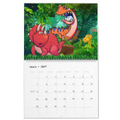 DINOSAUR WORLD CALENDAR 2023 : Calendrier pour enf (Mar 2027)