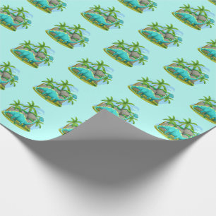 Dinosaur wrapppapier cadeaupapier